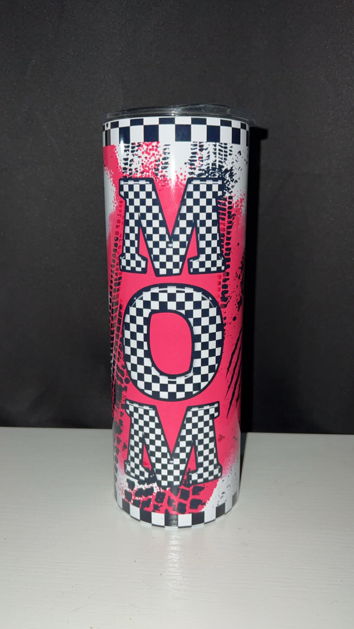 Checker Mom - 20 oz Tumbler