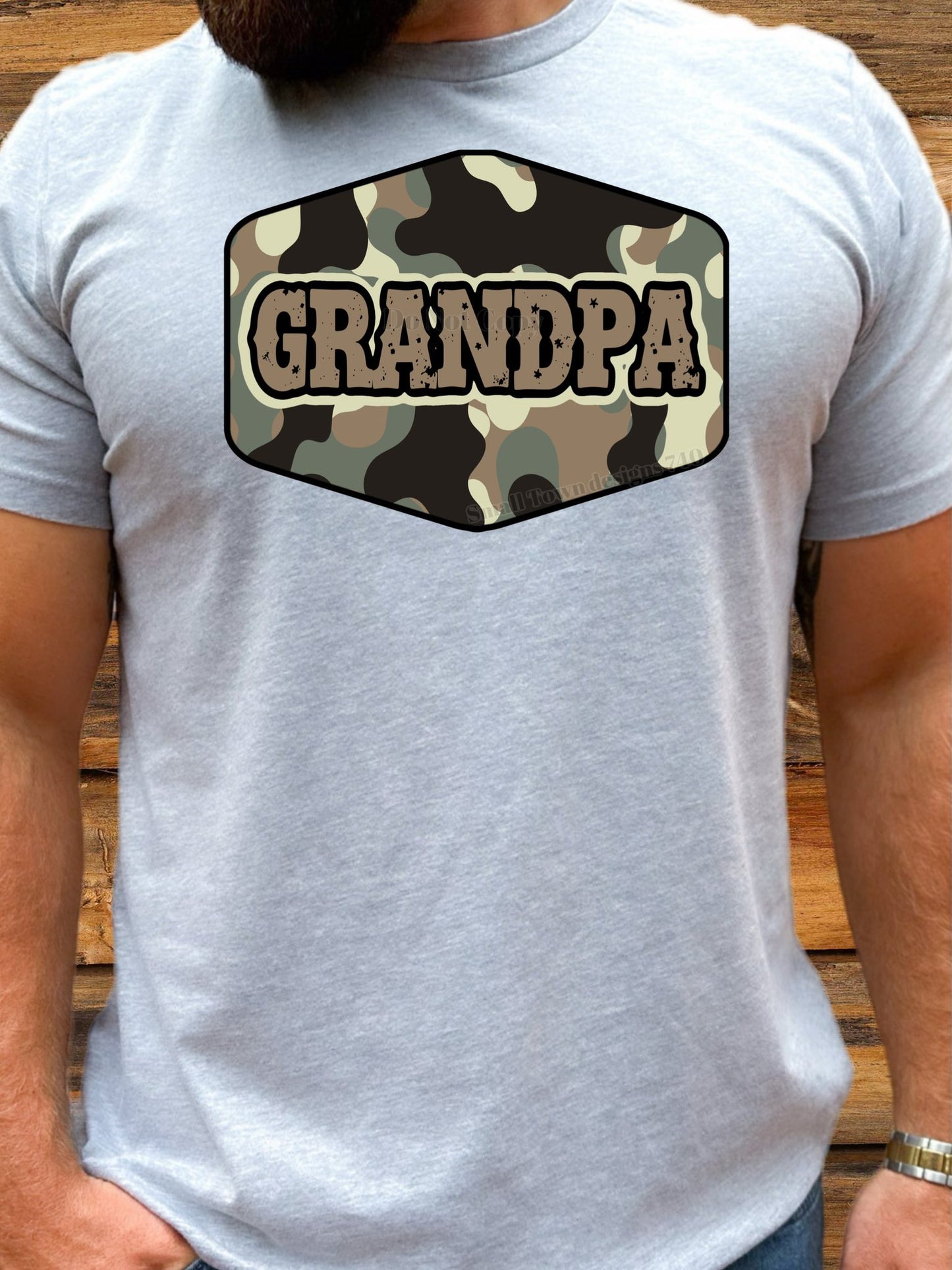 Grandpa Camo - DTF Print