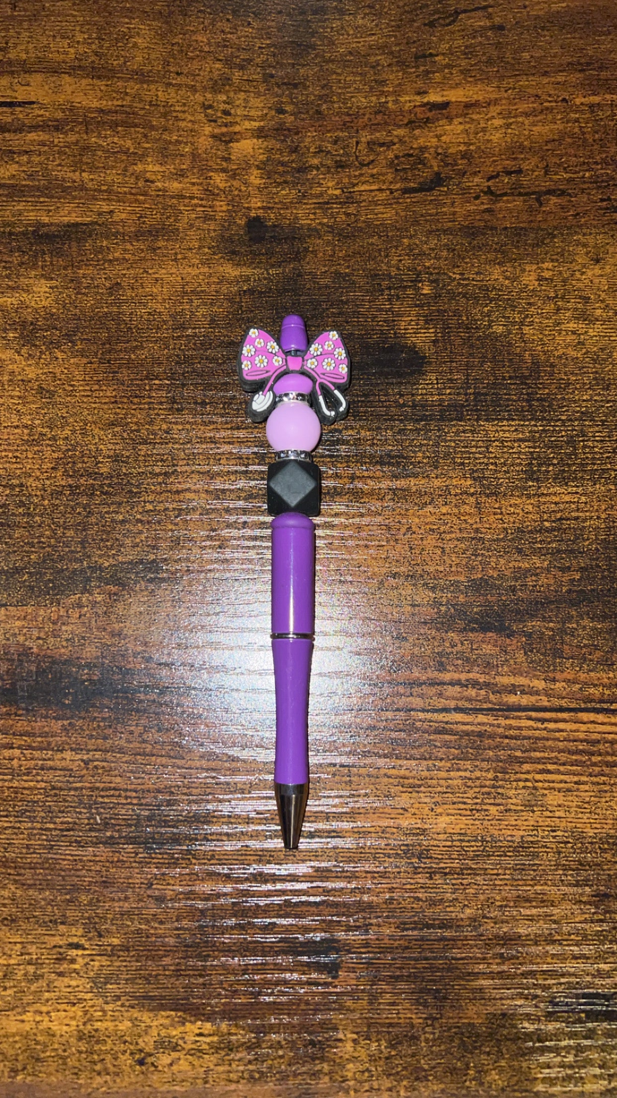 Nurse Bow - Beaded Pen