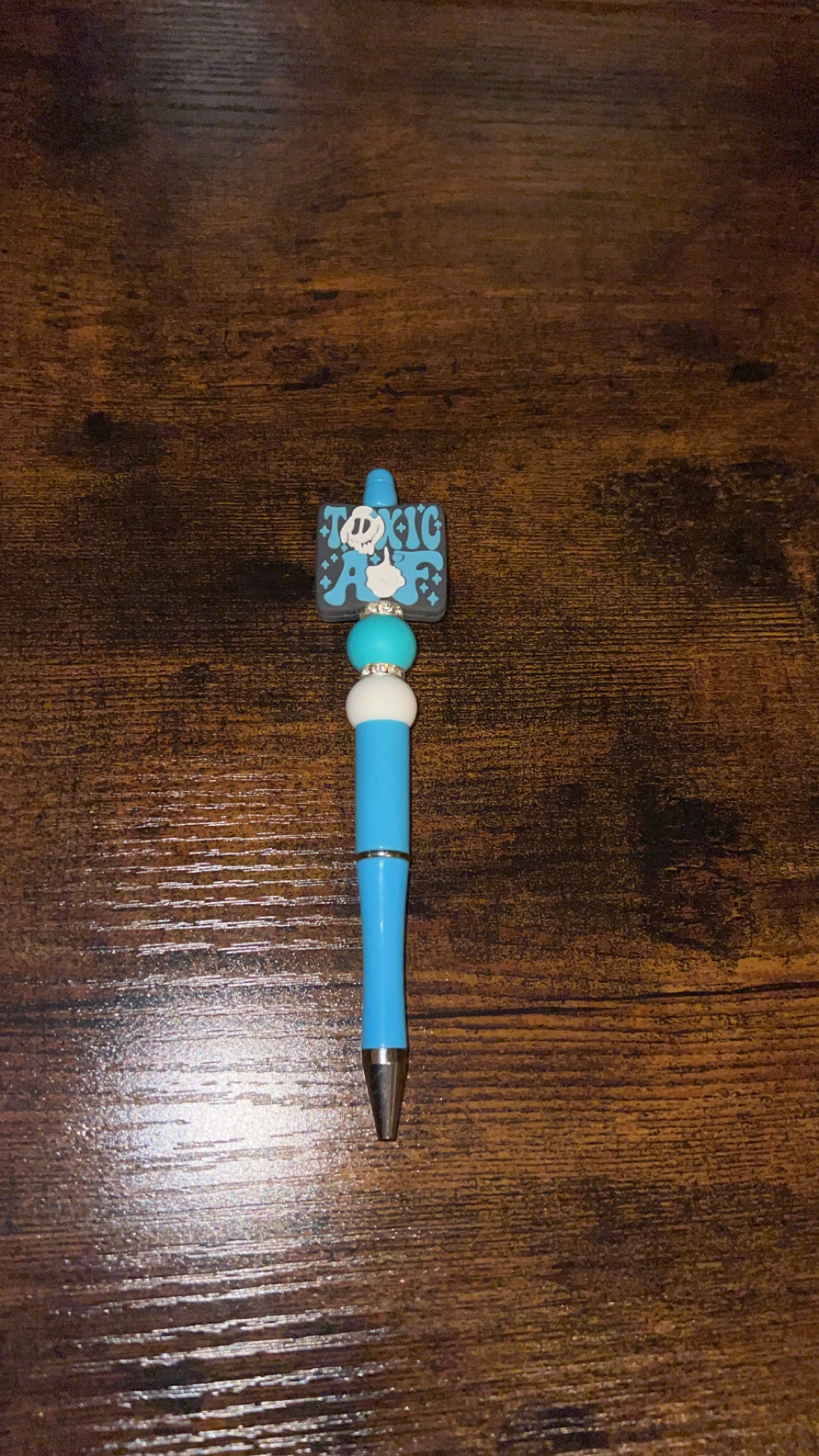 Toxic AF - Beaded Pen