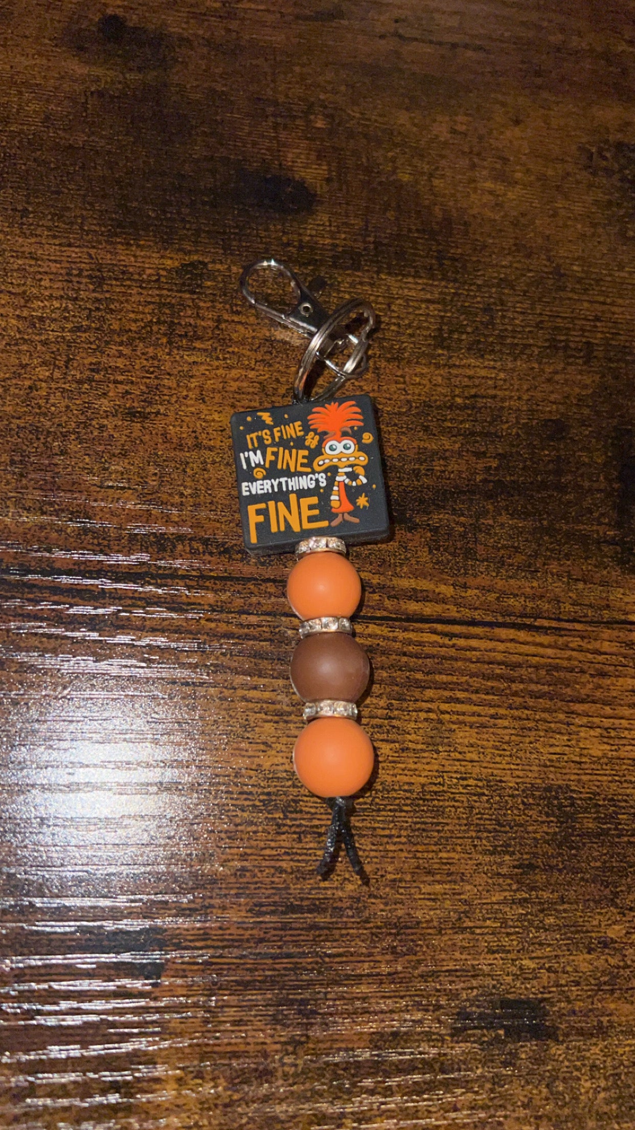 It's Fine - Mini Keychain