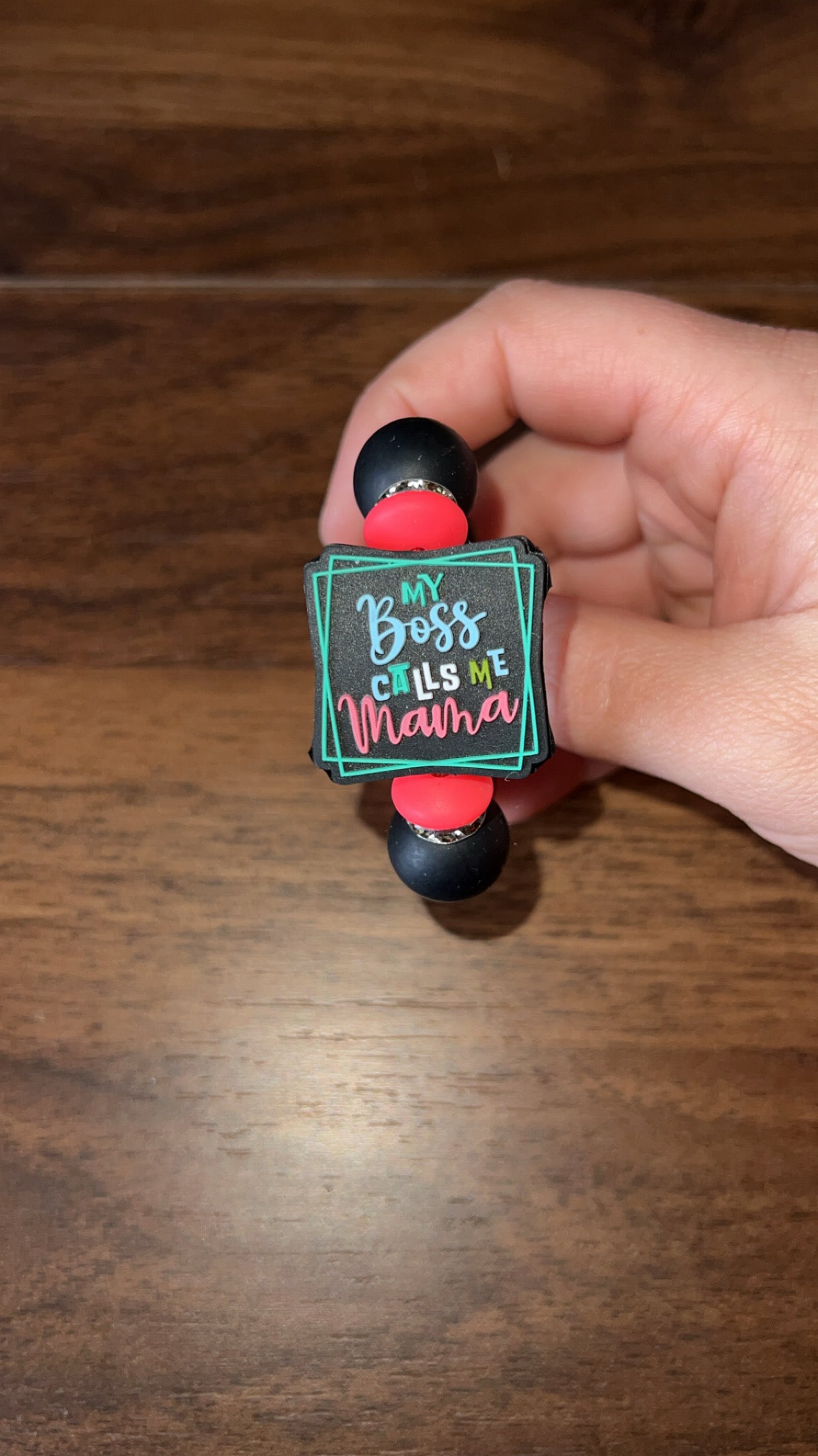 Boss Mama - Cup Charm