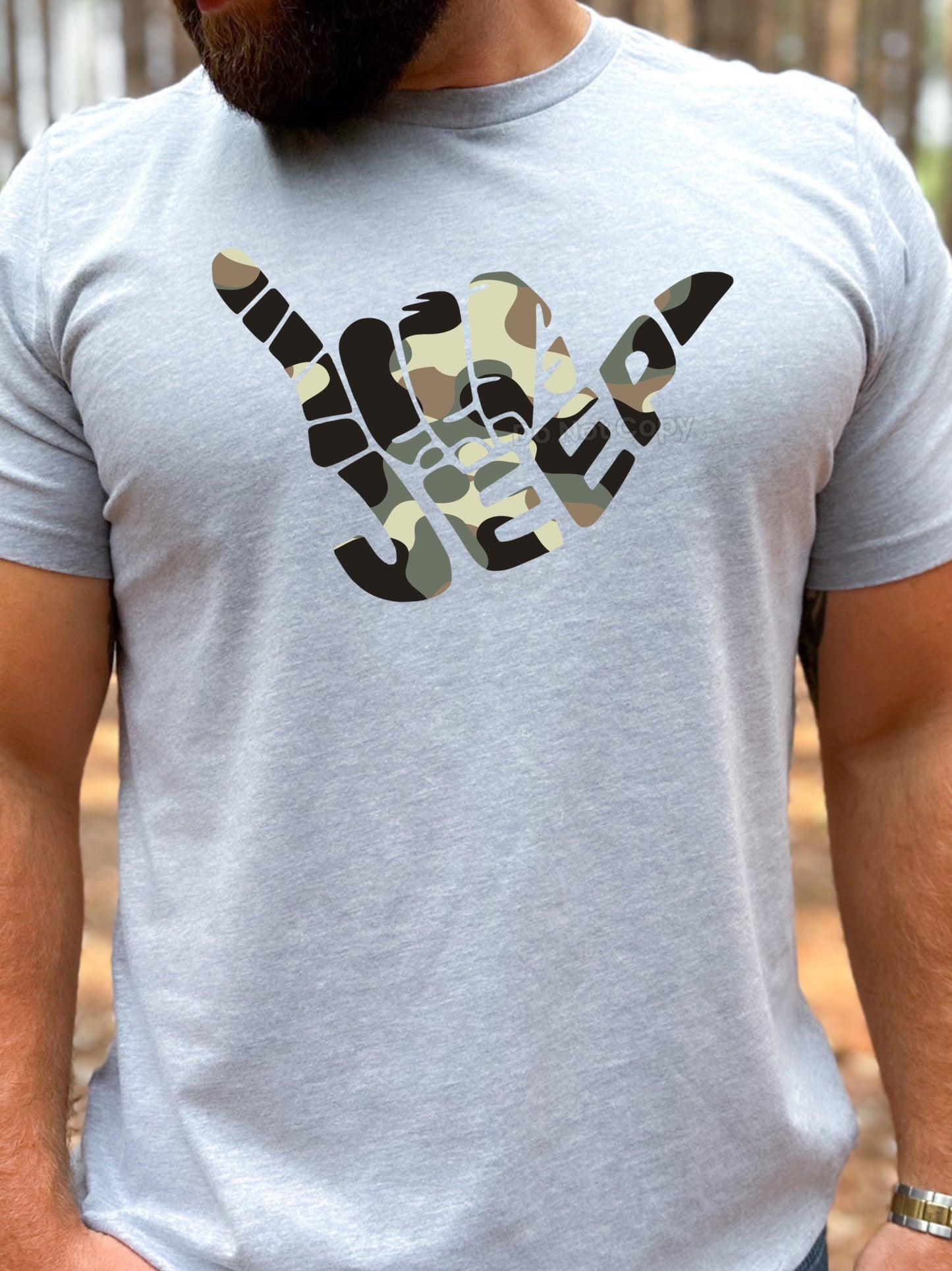 Jeep Camo - DTF Print