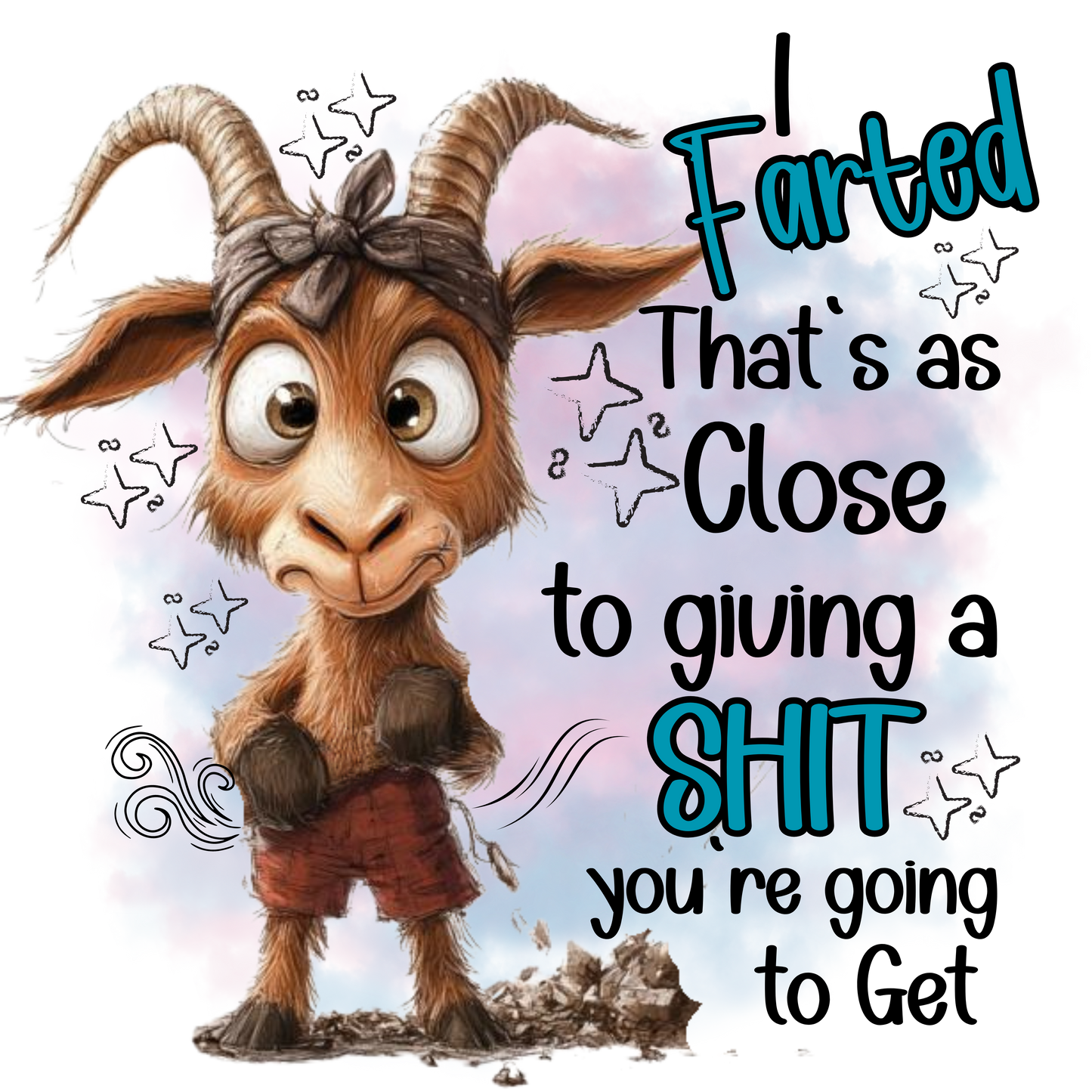 Give A S*** - DTF Print