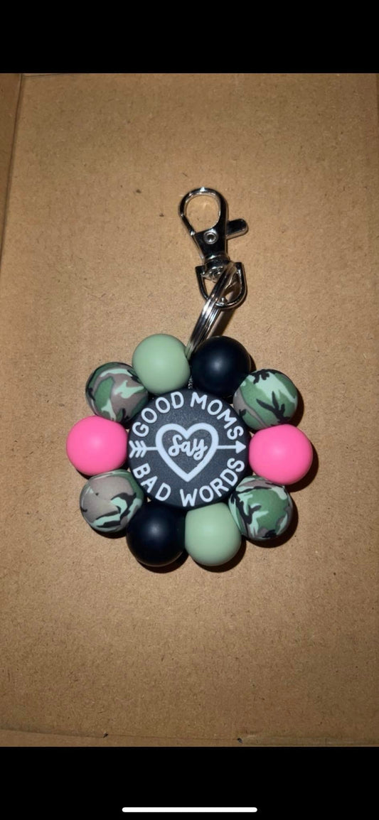 Good Moms - Flower Keychain