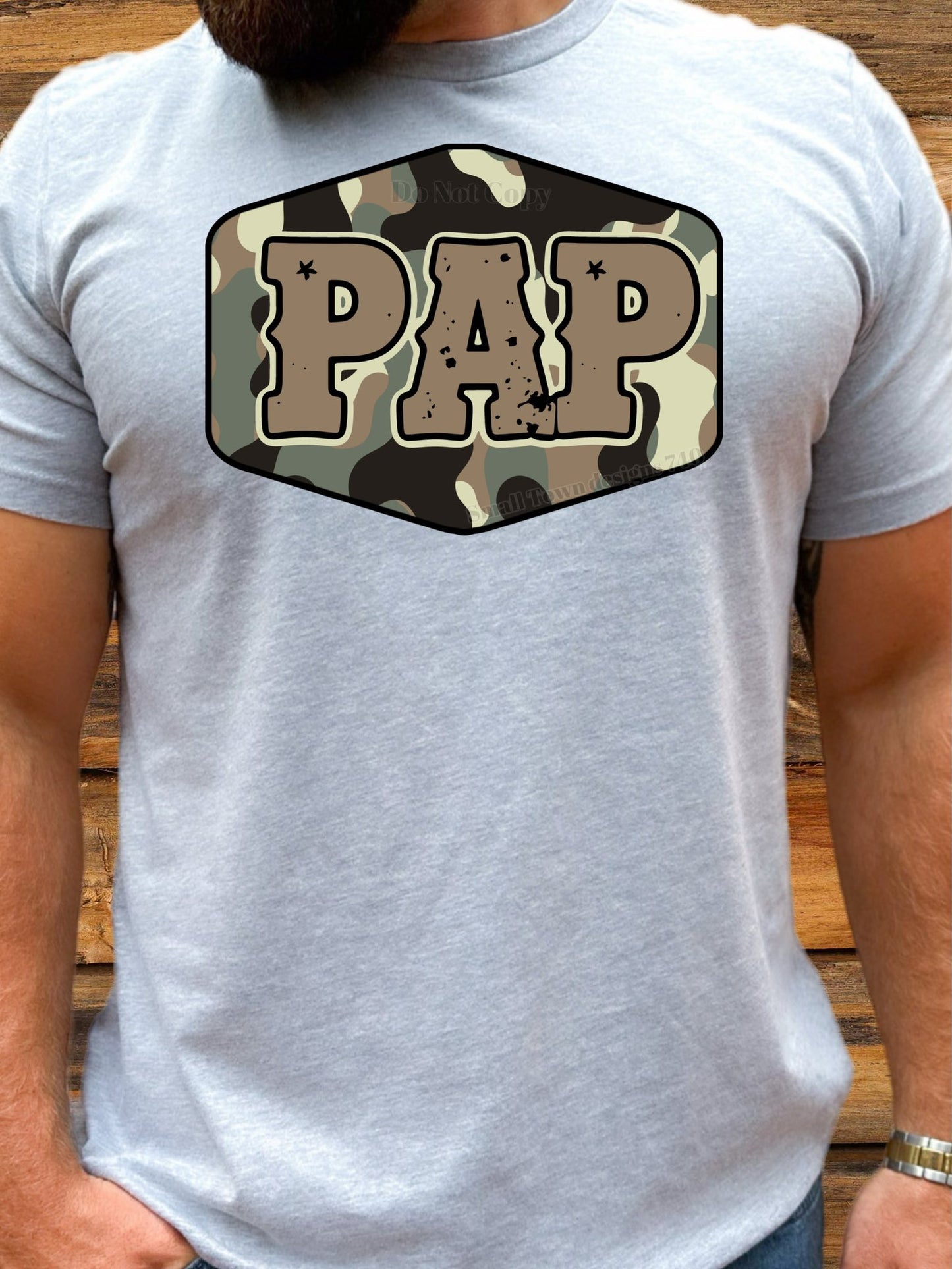 Pap Camo - DTF Print