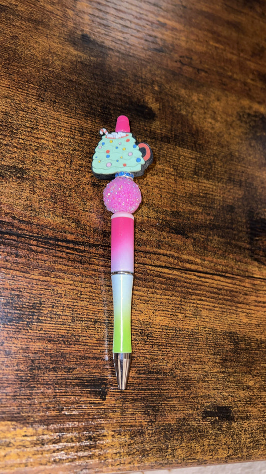 Hot Coco - Beaded Pen