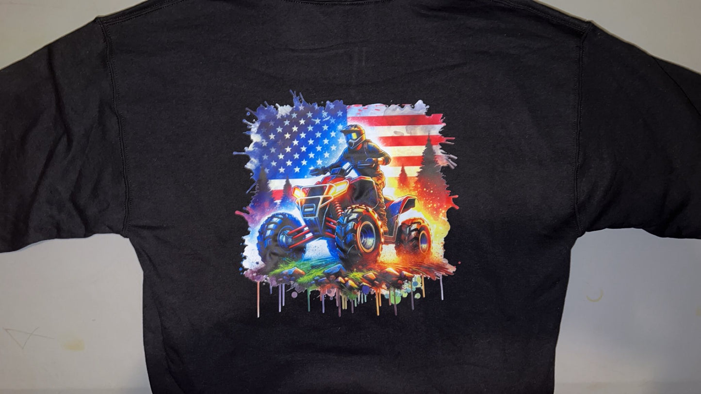 Four Wheeler Flag - Large