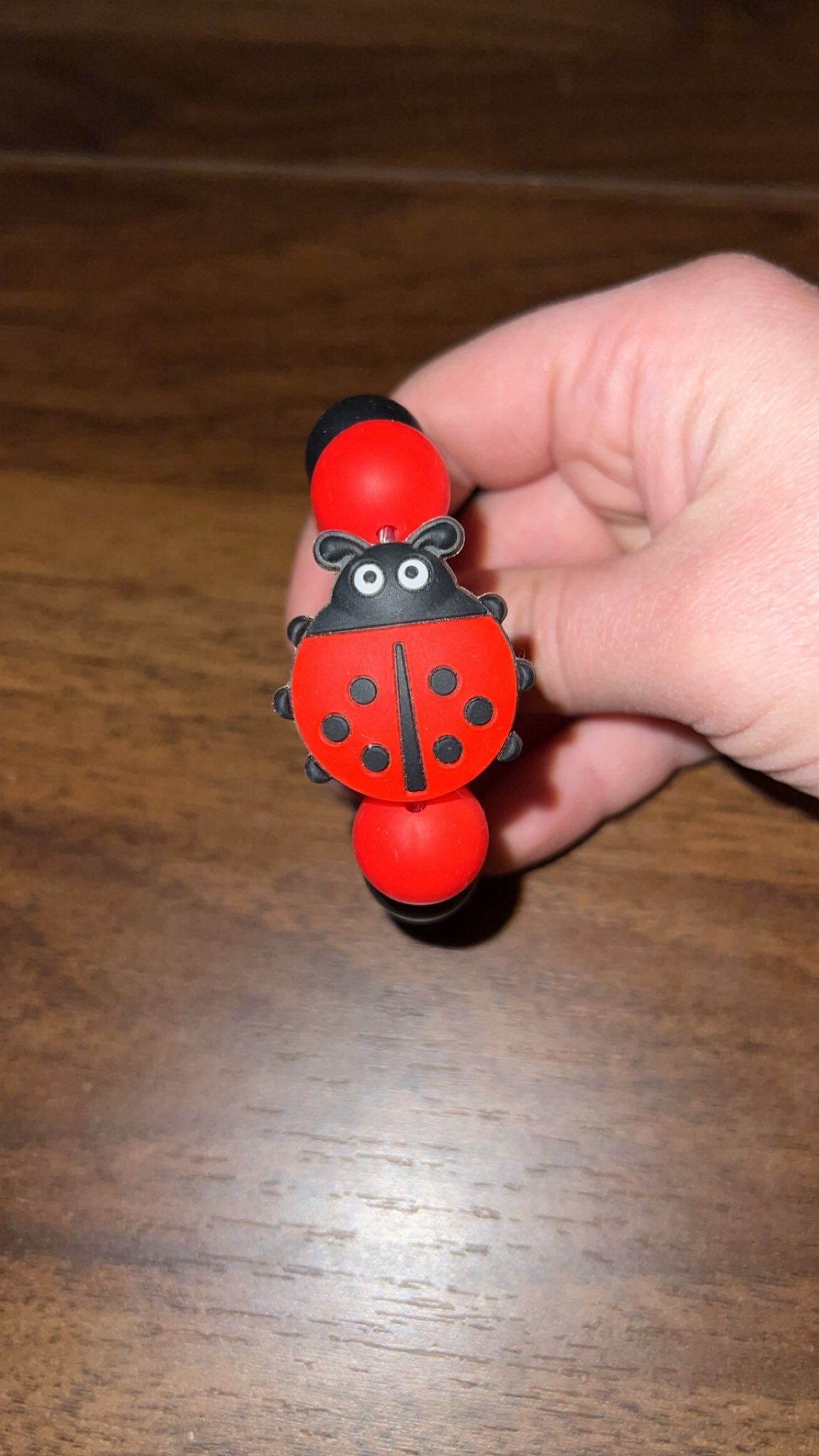 Lady Bug - Cup Charm