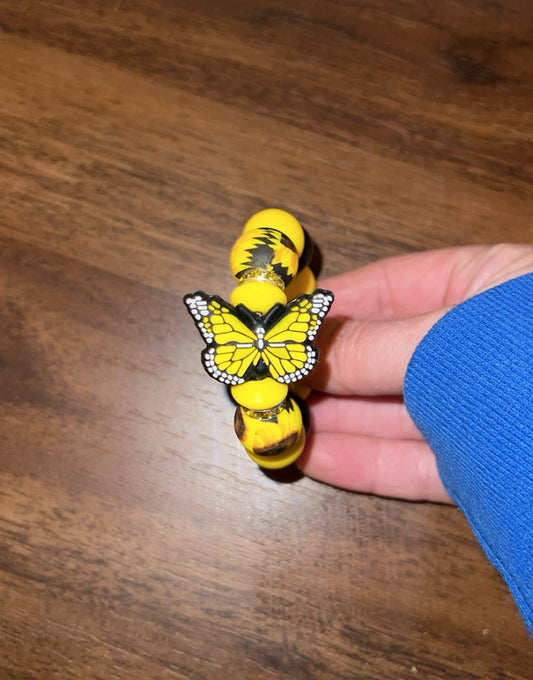 Butterfly - Cup Charm