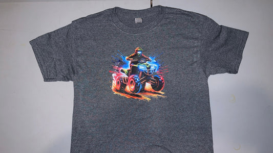 Colorful 4 Wheeler - Youth Medium