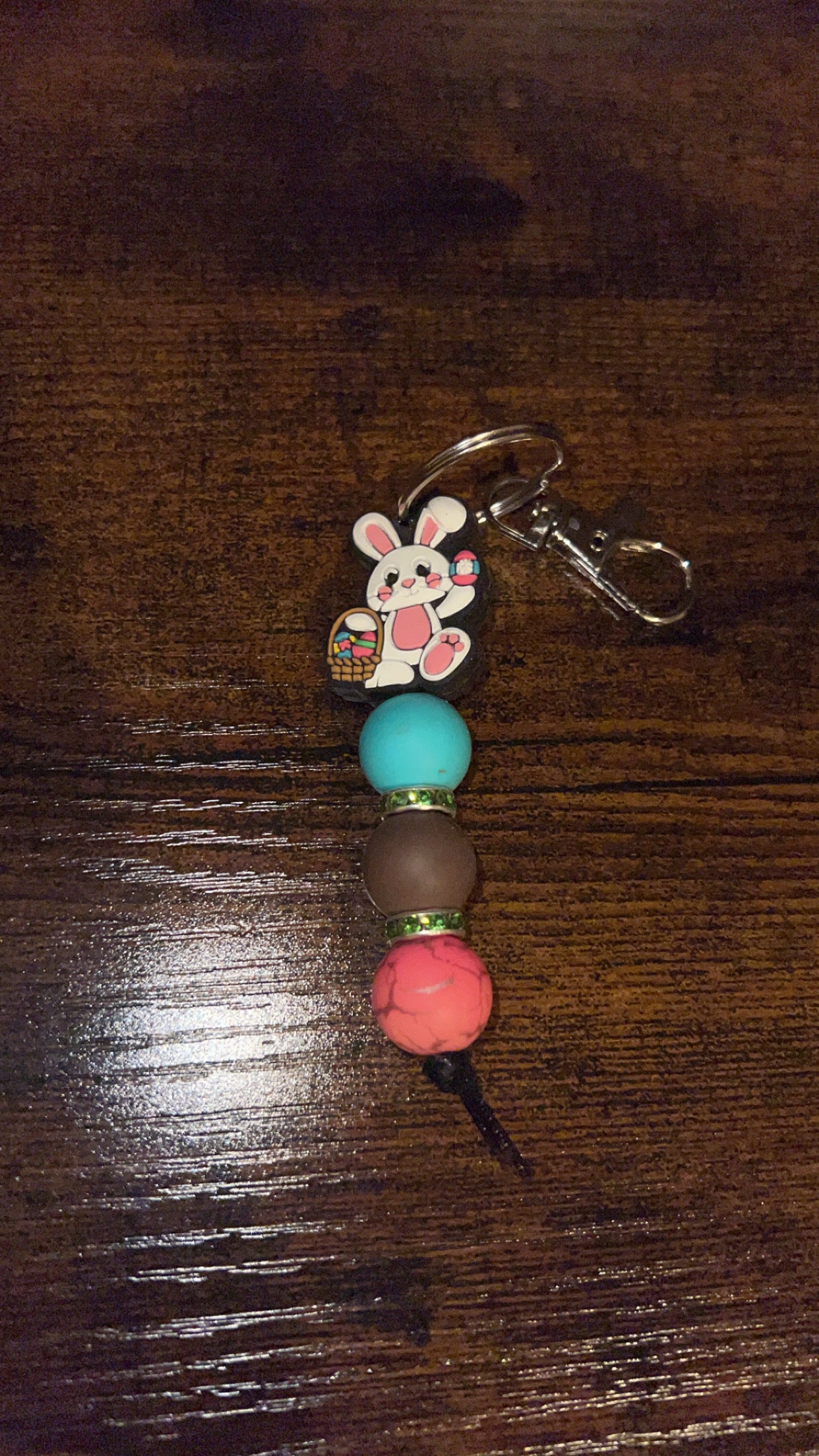 Easter Bunny - Mini Keychain