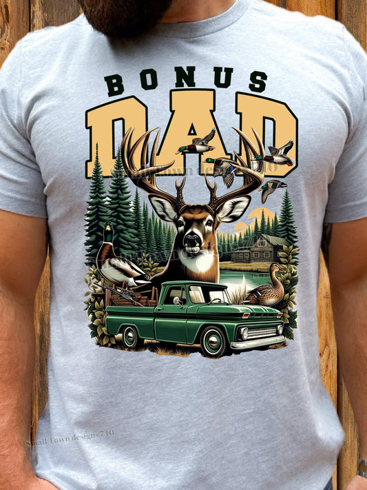 Bonus Dad Hunting - DTF Print