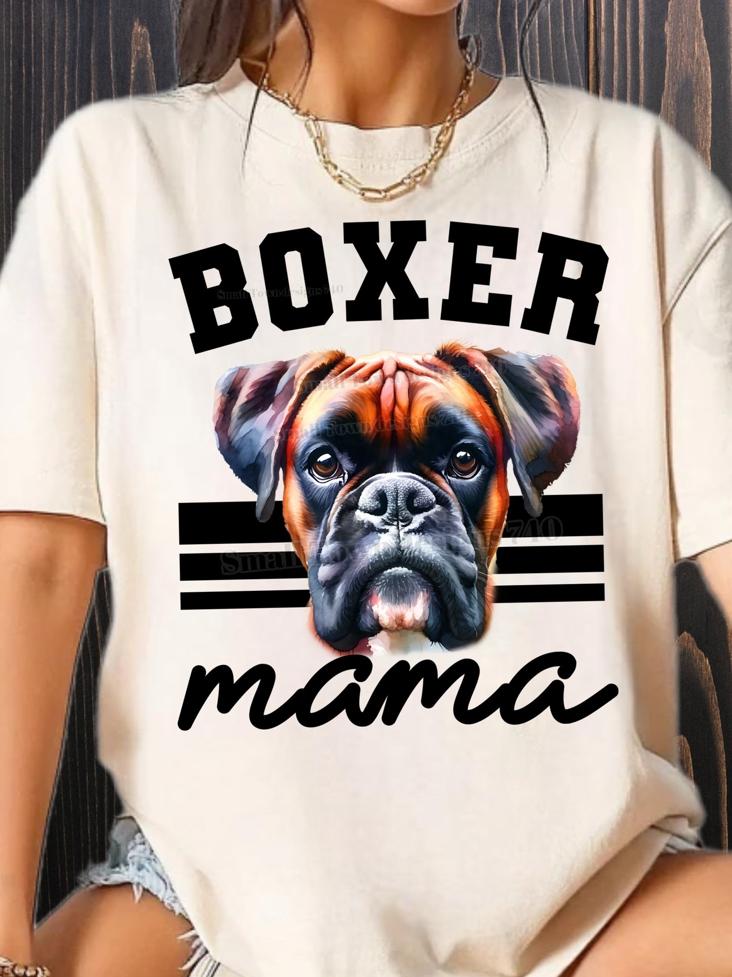 Boxer Mama - DTF Print