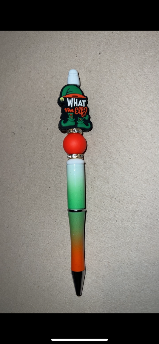 What the Elf - Beaded Pen