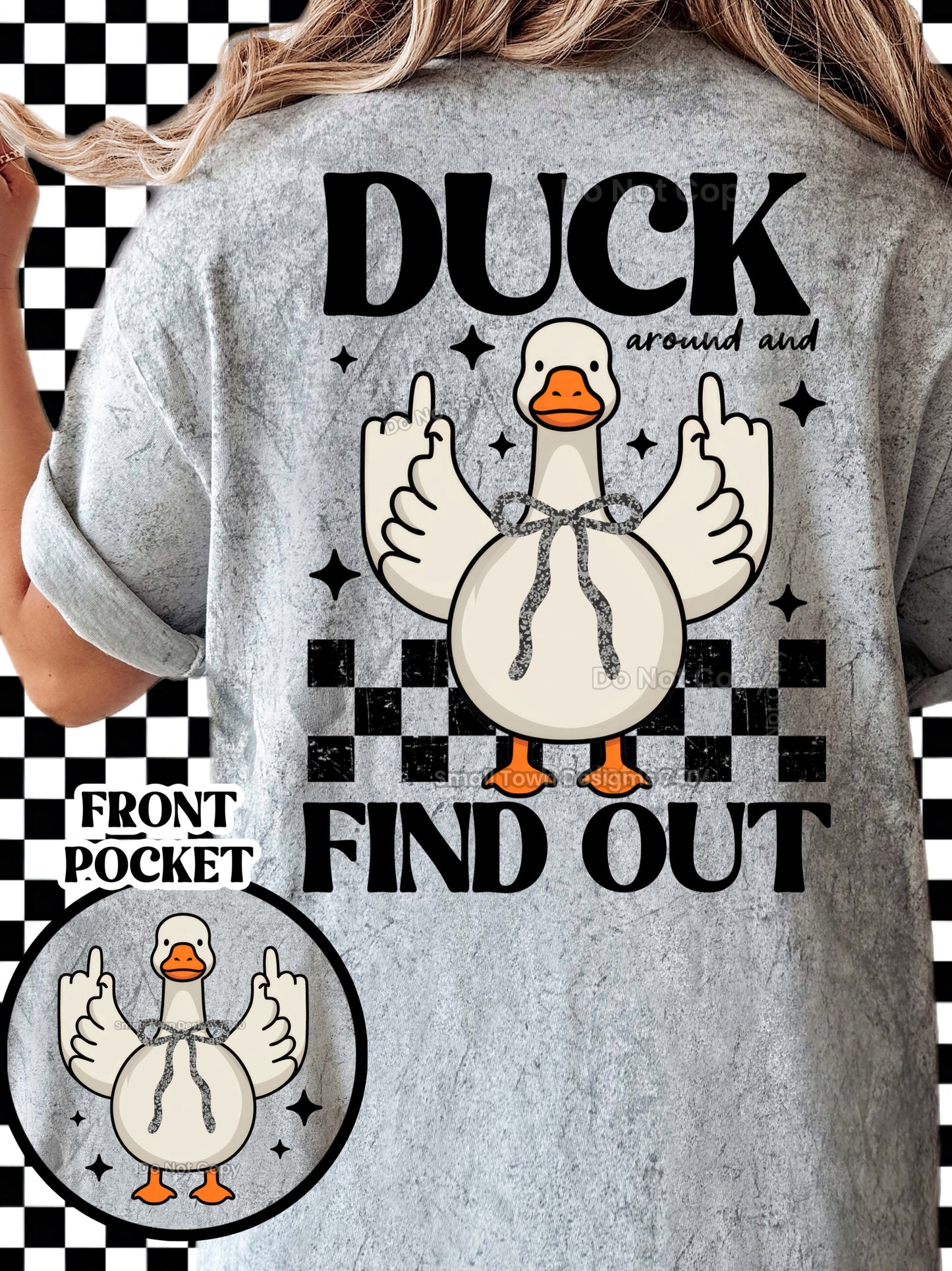 Duck Around - DTF Print