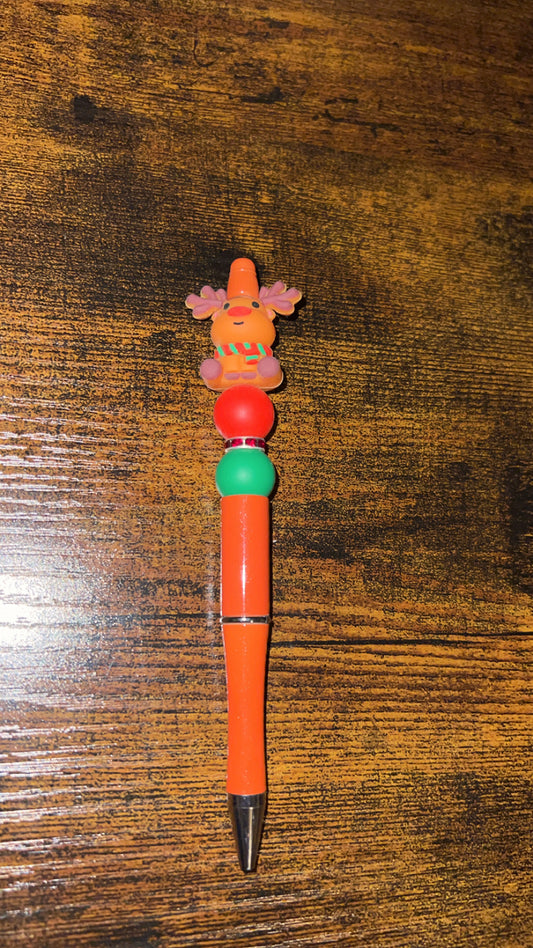 Reindeer - Beaded Pen
