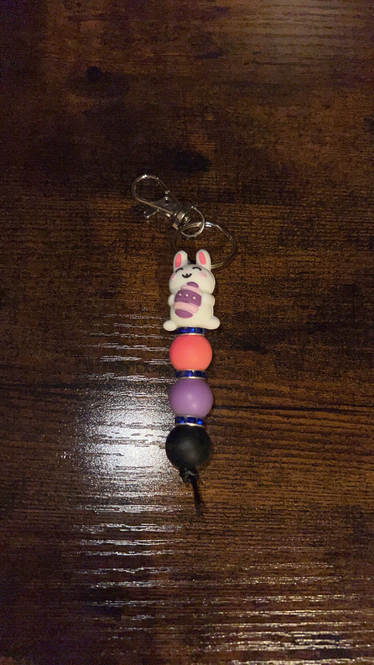 Happy Bunny - Mini Keychain