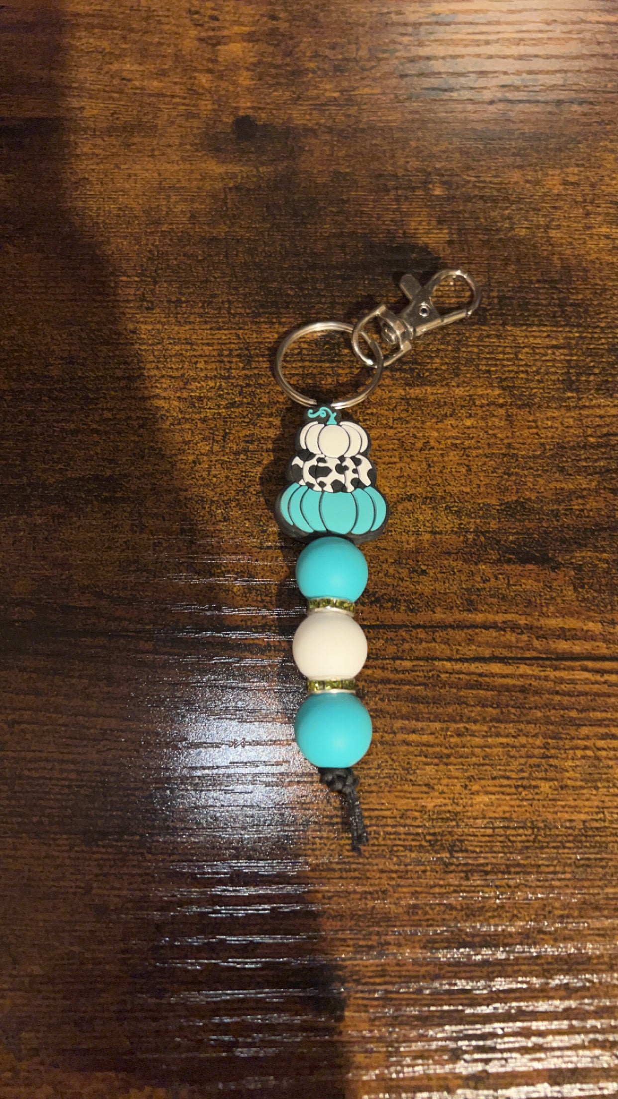 Teal Pumpkin - Mini Keychain