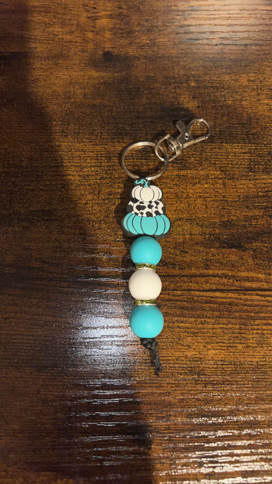 Teal Pumpkin - Mini Keychain
