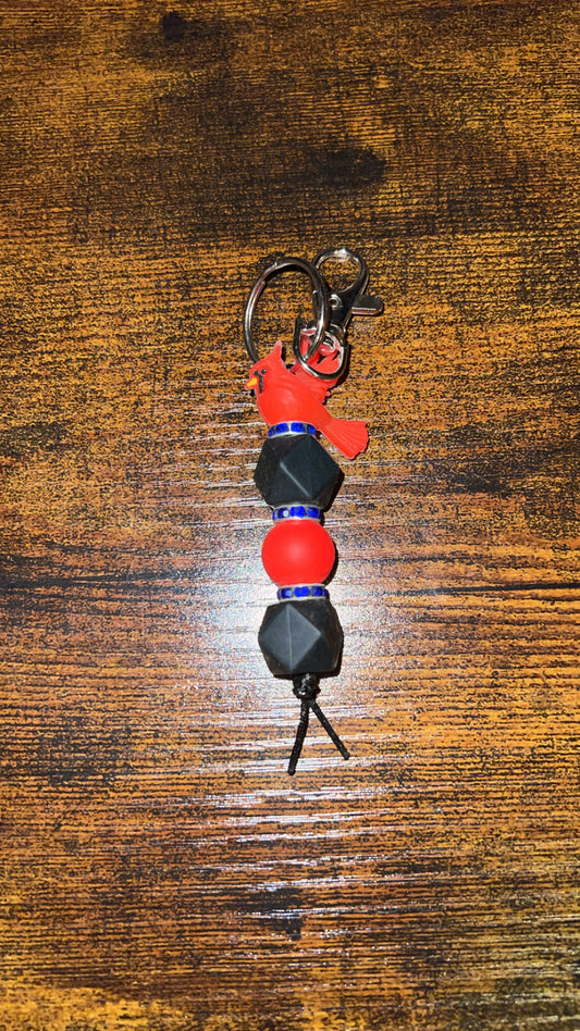 Red Cardinal - Mini Keychain