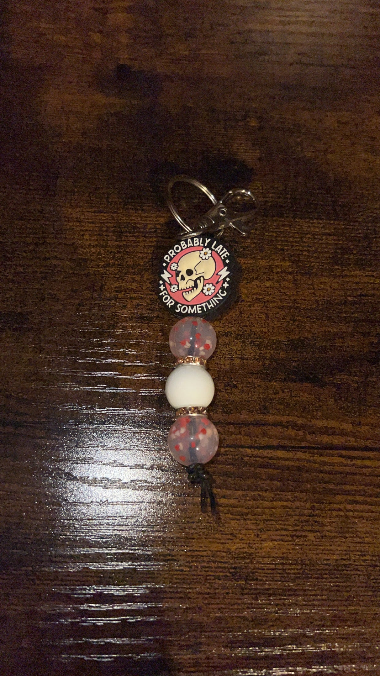 Probably Late - Mini Keychain