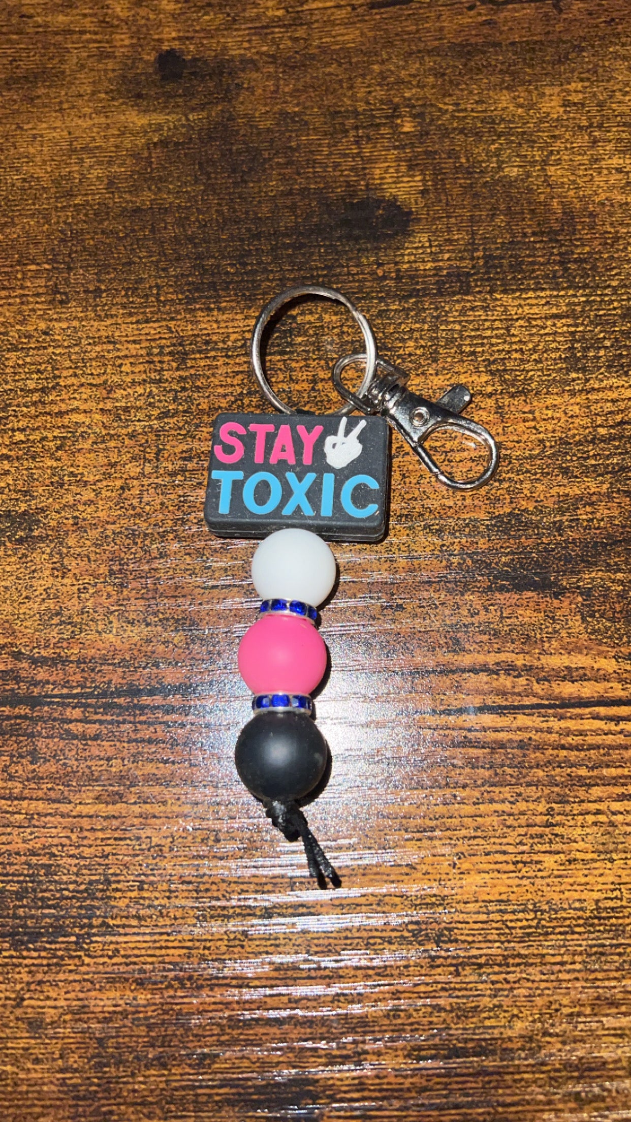 Stay Toxic - Mini Keychain