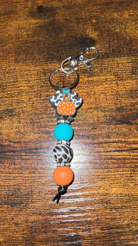 Turkey Pumpkin - Mini Keychain