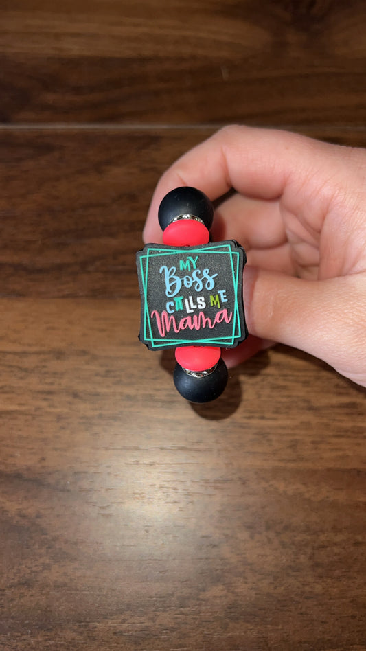 Boss Mama - Cup Charm