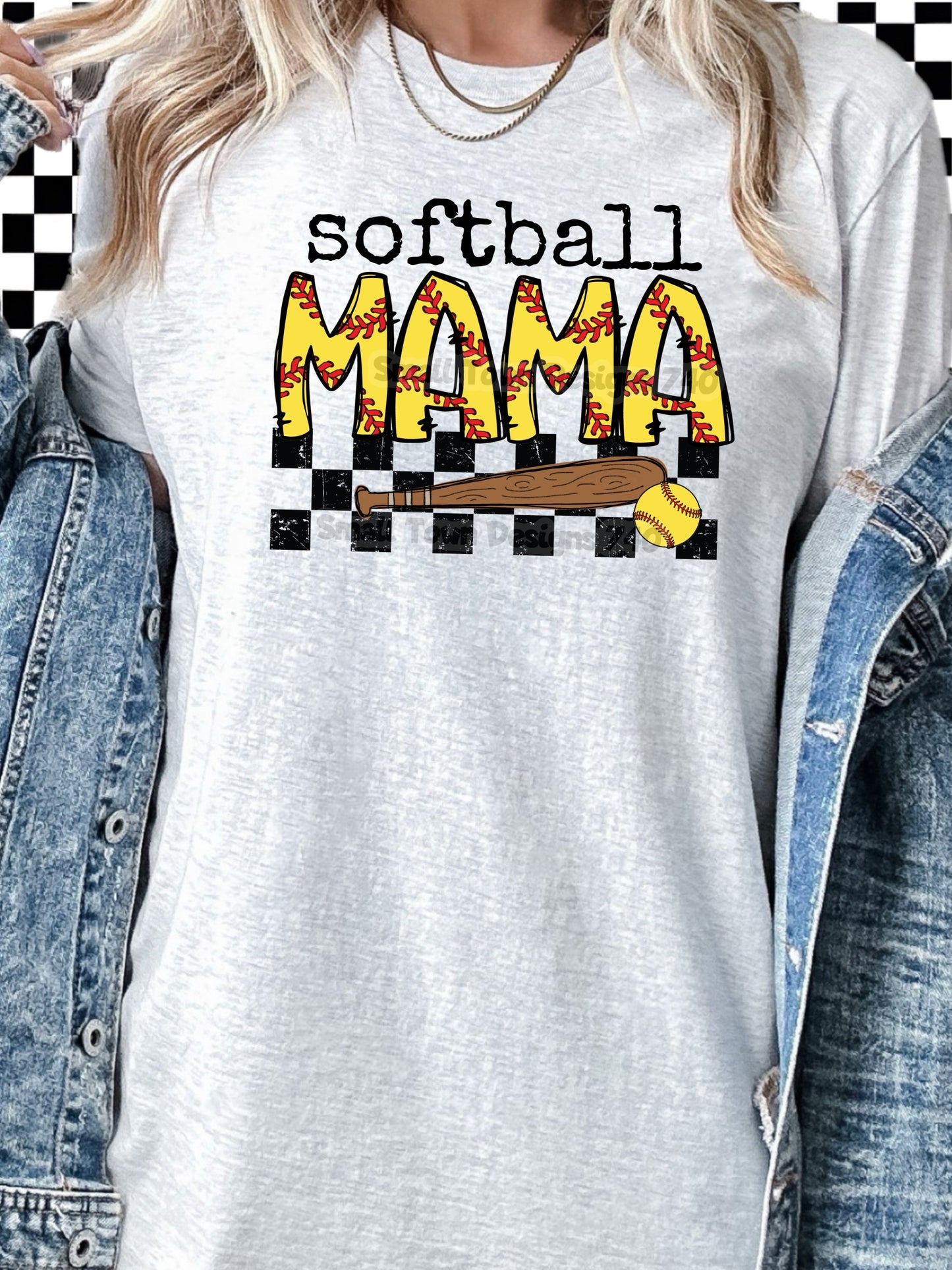 Softball Mama - DTF Print