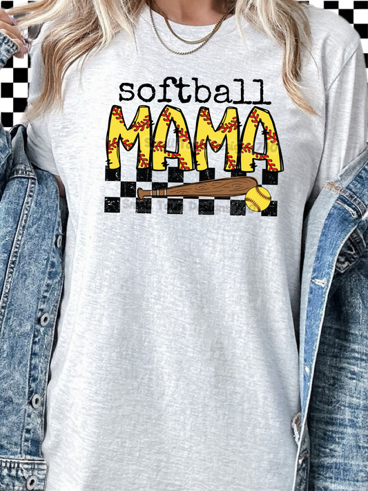 Softball Mama - DTF Print
