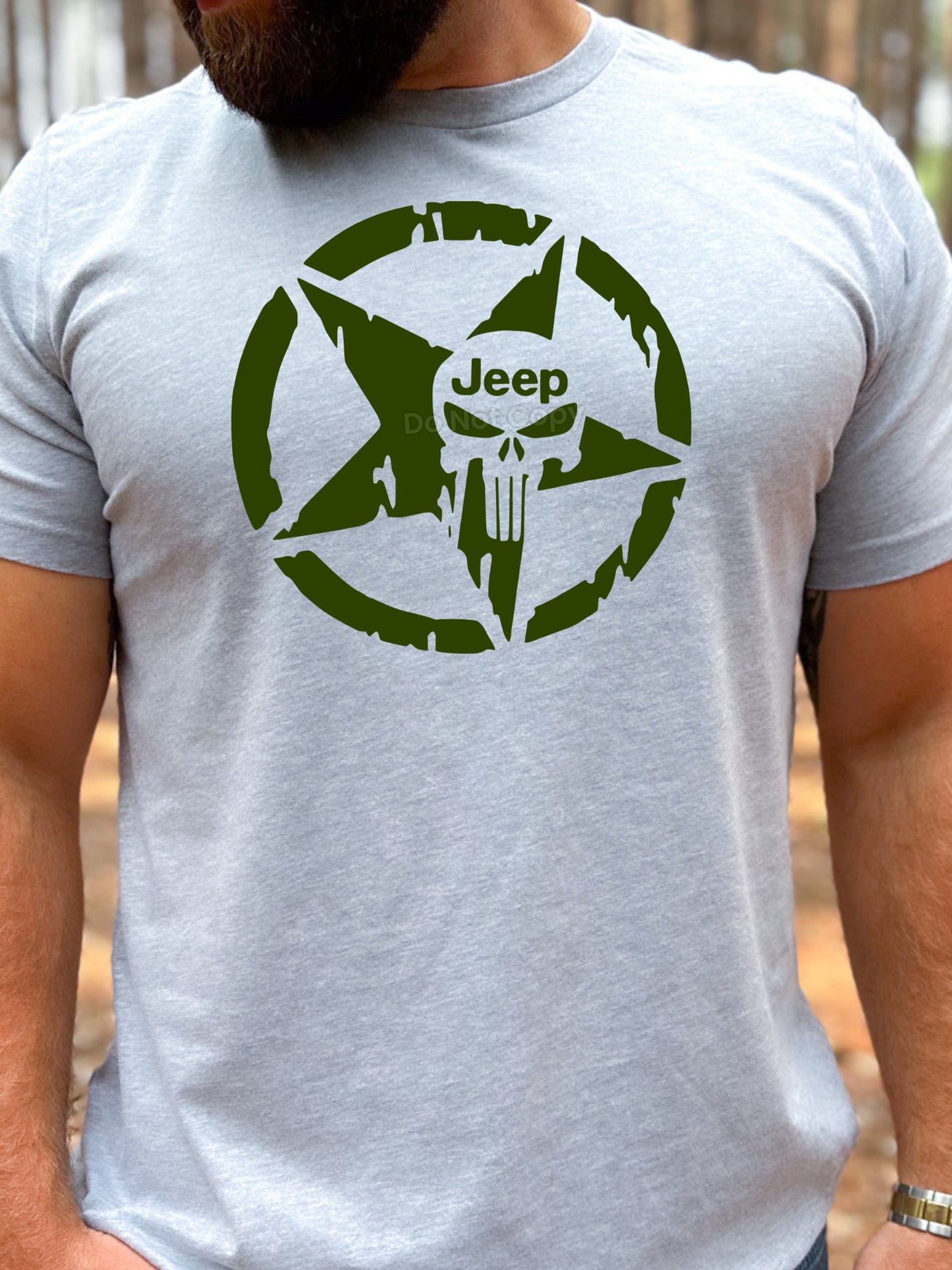 Jeep Skull - DTF Print