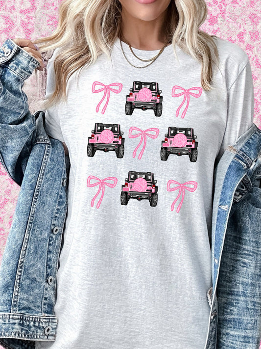 Jeep Bows - DTF Print