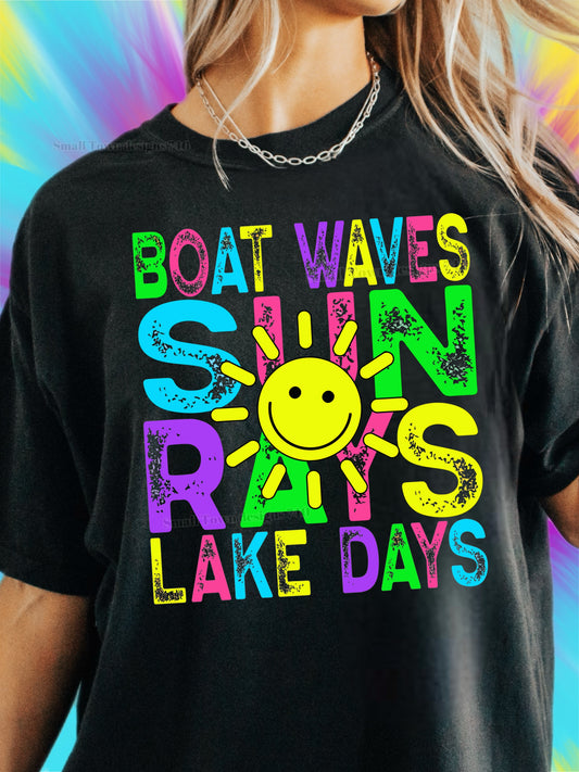 Sun Rays - DTF Print