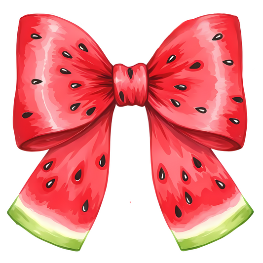 Watermelon Bow - DTF Print